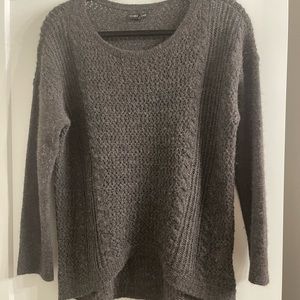 Eileen Fisher Charcoal Knit Sweater size S